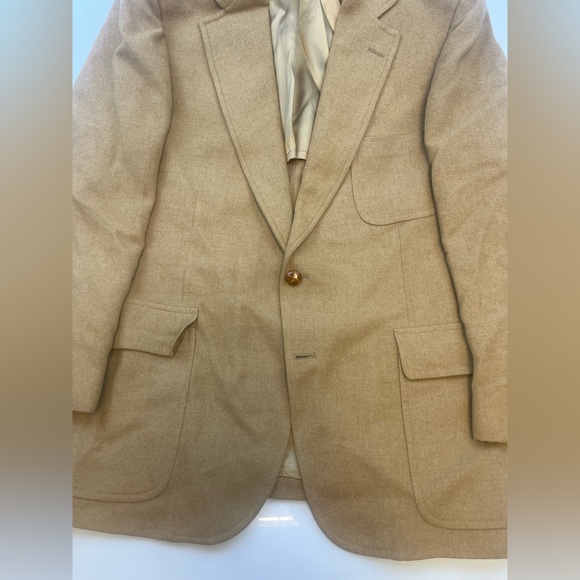 Nordstrom 100% Camel Hair Jacket N127-5 - Picture 3 of 10